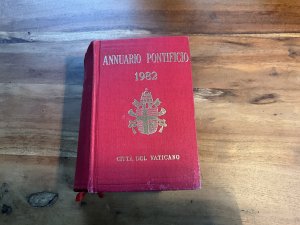 gebrauchtes Buch – Citta del Vaticano – Annuario Pontificio 1982