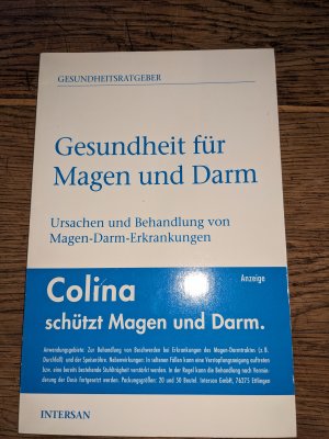 gebrauchtes Buch – Intersan GmbH  – Gesundheit für Magen und Darm