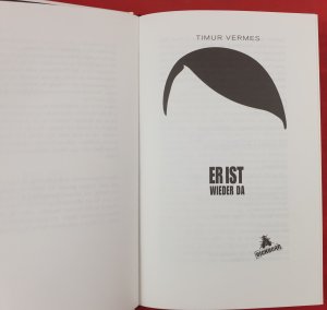 gebrauchtes Buch – Timur Vermes – Er ist wieder da - Der Roman