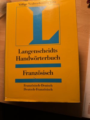 gebrauchtes Buch – 2150 – Langenscheidt Handwörterbücher Französisch