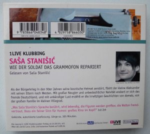 gebrauchtes Hörbuch – Sasa Stanisic – Wie der Soldat das Grammofon repariert von Sasa Stanisic, 4 CDs, Hörbuch