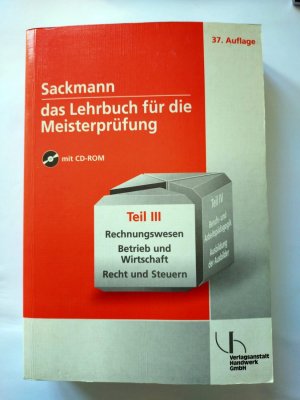 Sackmann - Das Lehrbuch für die Meisterprüfung