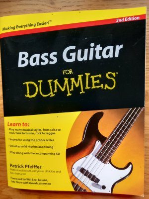 gebrauchtes Buch – Patrick Pfeiffer – Bass Guitar For Dummies