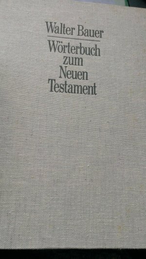 Wörterbuch zum Neuen Testament