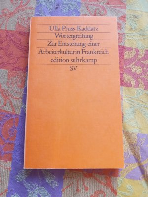 gebrauchtes Buch – Ulla Pruss-Kaddatz – Wortergreifung