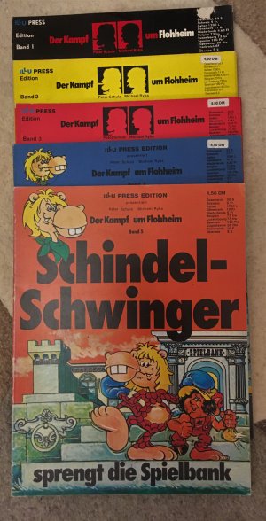 Schindel-Schwinger, Band 1 bis 5, Der Kampf um Flohheim