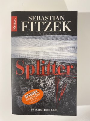 gebrauchtes Buch – Sebastian Fitzek – Splitter - Psychothriller