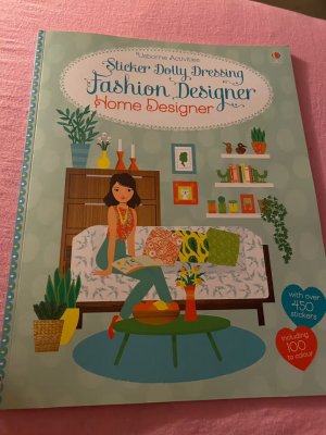 Sticker Dolly Dressing Fashion Designer Home Designer