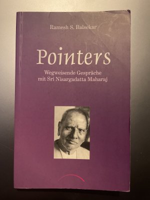 Pointers: Wegweisende Gespräche mit Sri Nisargadatta Maharaj