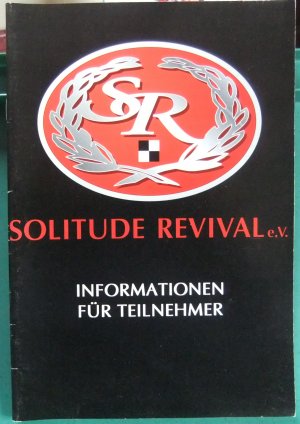 SOLITUDE REVIVAL INFORMATIONEN FÜR TEILNEHMER 2011