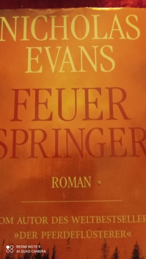 gebrauchtes Buch – Nicholas Evans – Feuerspringer