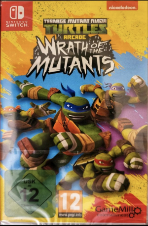 Turtles - Wrath of the Mutants *Neu OVP* Switch