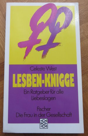 gebrauchtes Buch – Celeste West – Lesben-Knigge - Ein Ratgeber für alle Liebeslagen