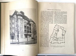 Das deutsche Miethaus. Ein Beitrag zur Städtekultur der Gegenwart. Mit 220 Abbildungen, Grundrisen und Bebauungspänen.