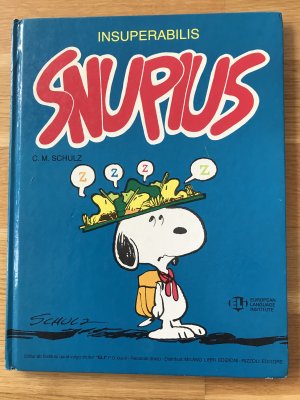 gebrauchtes Buch – Schulz Angelino – Snupius ( Snoopy auf Latein)