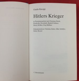 gebrauchtes Buch – Guido Knopp – Hitlers Krieger