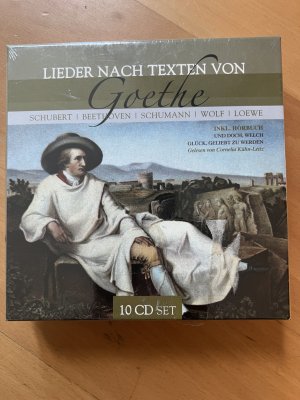 Lieder Nach Texten Von Goethe , inclusive Hörbuch