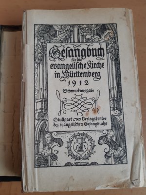 antiquarisches Buch – Gesangbuch für die evangelische Kirche in Württemberg