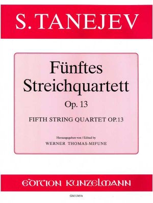 Fünftes Streichquartett op.13