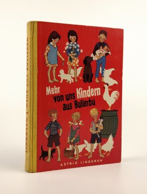 RARE UND NAHEZU TADELLOS ERHALTENE ERSTAUSGABE IN DEUTSCHER SPRACHE !!! - Mehr von uns Kindern aus Bullerbü