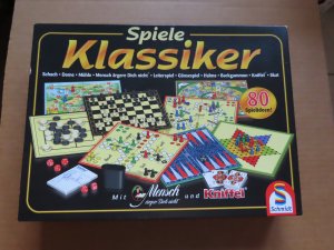 gebrauchtes Spiel – Spiele Klassiker 80 Spielideen/ Mit Mensch ärgere dich nicht und Kniffel