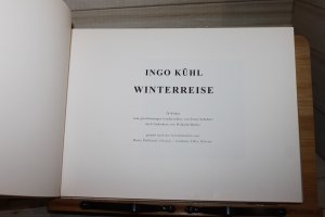 Winterreise - 24 Bilder zum gleichnamigen Liederzyklus von Franz Schubert - Signiert mit CD