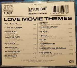 gebrauchter Tonträger – Various – Love Movie Themes