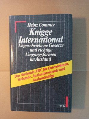 gebrauchtes Buch – Heinz Commer – Knigge International