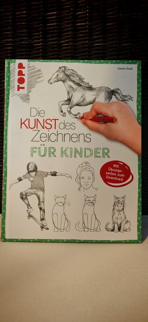 gebrauchtes Buch – Gecko Keck – Die Kunst des Zeichnens für Kinder