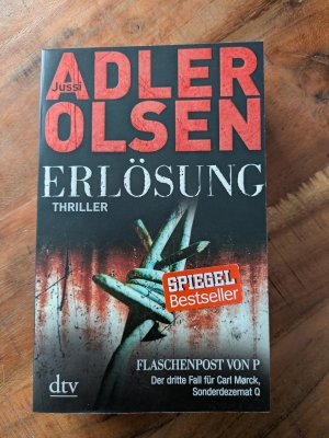 Erlösung - Der dritte Fall für Carl Mørck, Sonderdezernat Q – Thriller - signierte Ausgabe