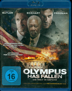 Olympus Has Fallen - Die Welt in Gefahr [Blu-ray] mit Gerard Butler, Aaron Eckhart & Morgan Freeman