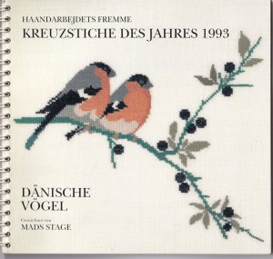 Haandarbejdets Fremme Kreuzstiche des Jahres 1993 Dänische Vögel