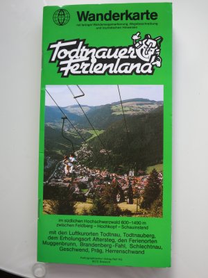 gebrauchtes Buch – Wanderkarte Todtnauer Ferienland