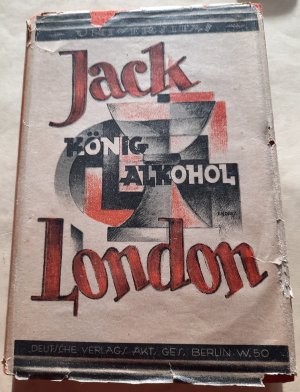 antiquarisches Buch – Jack London – König Alkohol