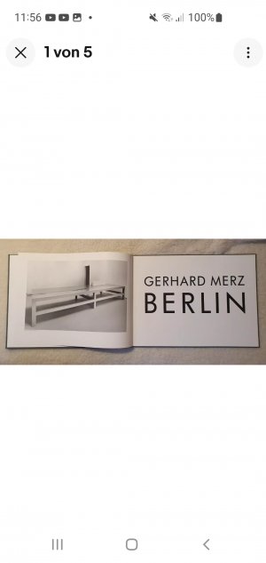 Berlin Kunst - Werke 1995 Gerhard Merz Berlin