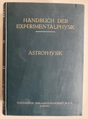 Handbuch der Experimentalphysik Band 26: Astrophysik