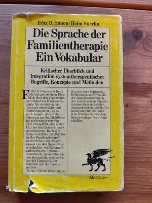 gebrauchtes Buch – Simon, Fritz B – Die Sprache der Familientherapie. Ein Vokabular