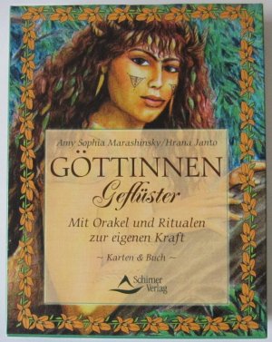 Göttinnen-Geflüster-Set - Der weibliche Weg zur eigenen Kraft - 52 Karten + Buch