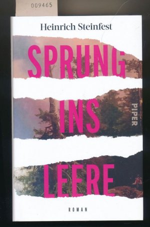 Sprung ins Leere - Signiert und kalligraphiert