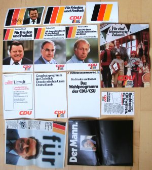 Wahlwerbung und Wahlprogramm der CDU zur Bundestagswahl 1980