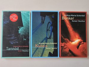 gebrauchtes Buch – Schenkel, Andrea M – Tannöd + Kalteis + Bunker (3 Romane)