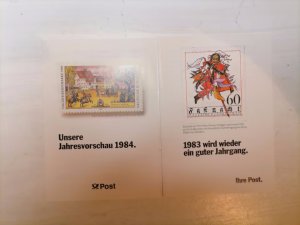 gebrauchtes Buch – Deutsche Bundespost – Alle Briefmarken-Jahresvorschauen 1983 - 1989