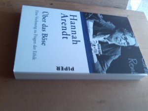 gebrauchtes Buch – Hannah Arendt – Über das Böse - eine Vorlesung zu Fragen der Ethik