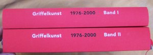 gebrauchtes Buch – Rüggeberg Harald / Griffelkunst-Vereinigung Hamburg – GRIFFELKUNST - Verzeichnis der Editionen 1976 – 2000, Band I und Band II