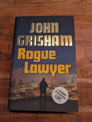 Rogue Lawyer - signierte Ausgabe