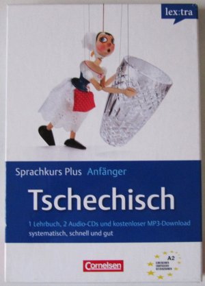 gebrauchtes Buch – David Short – Lextra - Tschechisch - Sprachkurs Plus: Anfänger - A1/A2 - Selbstlernbuch mit CDs und Audios online