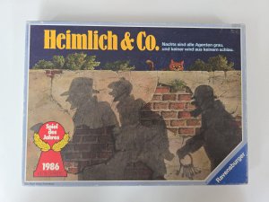 gebrauchtes Spiel – Wolfgang Kramer – Heimlich und Co. | Spiel des Jahres 1986 | Ravensburger | Vollständig | Vintage