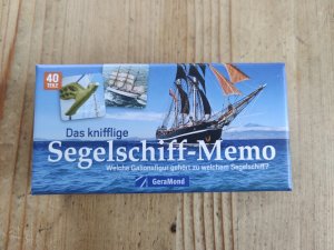 Das knifflige Segelschiff-Memo - 40 Teile - GeraMond