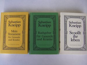 Mein Testament für Gesunde und Kranke, Konvolut 3 Bände Reprint