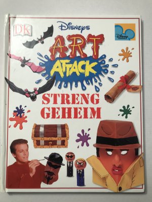 gebrauchtes Buch – Steve Gorton – Art attack - Streng geheim